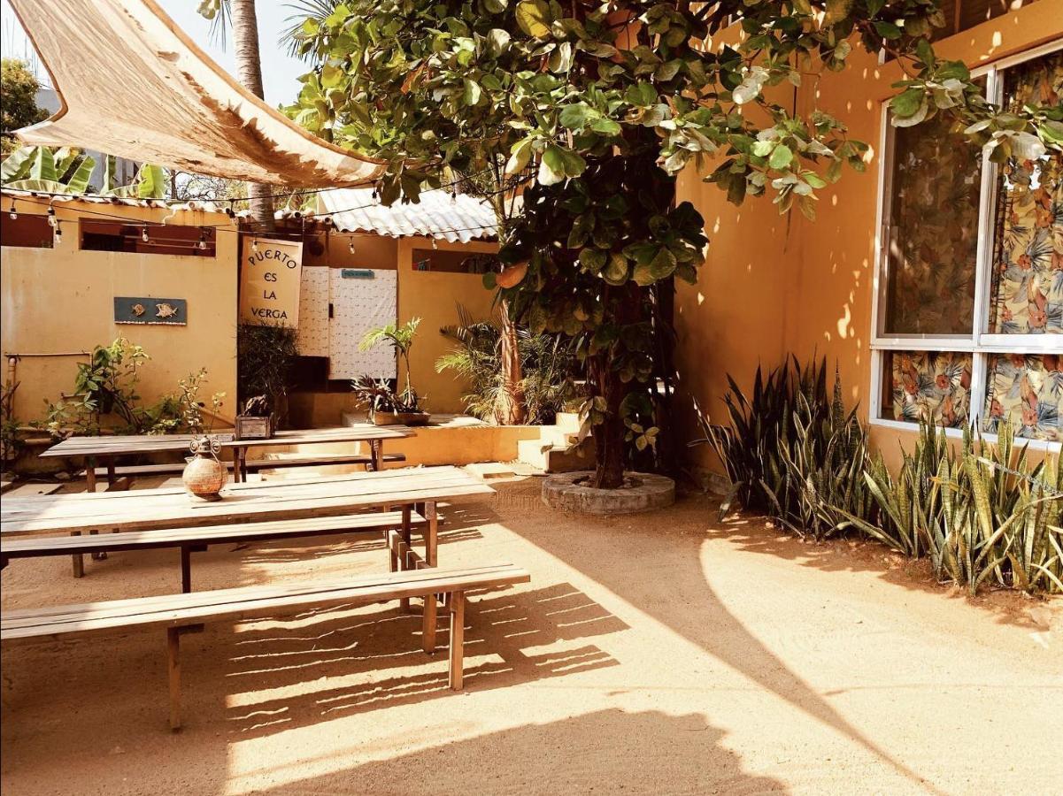 La Palmera Hostel Puerto Escondido  Exterior foto